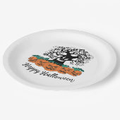 紙プレート – ハロウィーン ペーパープレート (アングル)