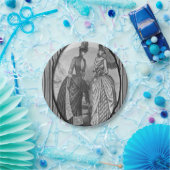 紙プレート ビクトリアン ペーパープレート (パーティー)