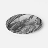 紙プレート ビクトリアン ペーパープレート (アングル)