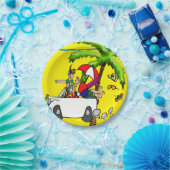 紙プレート、ビーチおもしろい ペーパープレート (パーティー)