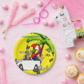 紙プレート、ビーチおもしろい ペーパープレート (パーティー)