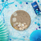 紙プレート、ビーチカムビーチストーンズ ペーパープレート (パーティー)