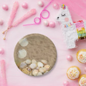 紙プレート、ビーチカムビーチストーンズ ペーパープレート (パーティー)