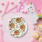 紙プレート、ピザパーティー ペーパープレート (パーティー)