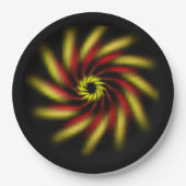 紙プレート – ピンホイール ペーパープレート (正面)