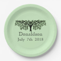 紙プレート – ファミリーツリー懇親会