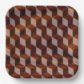 紙プレート-フェイク象形材 ペーパープレート (正面)