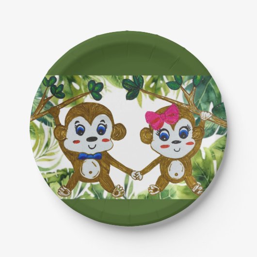 紙プレート ペーパープレート (正面)