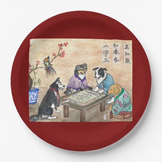 紙プレート ペーパープレート (正面)