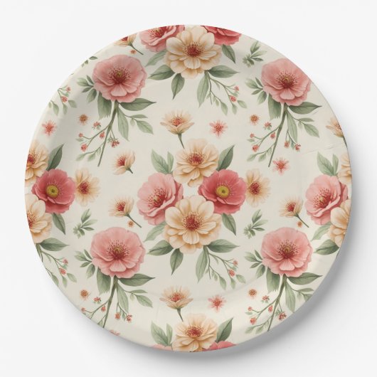 紙プレート ペーパープレート (正面)