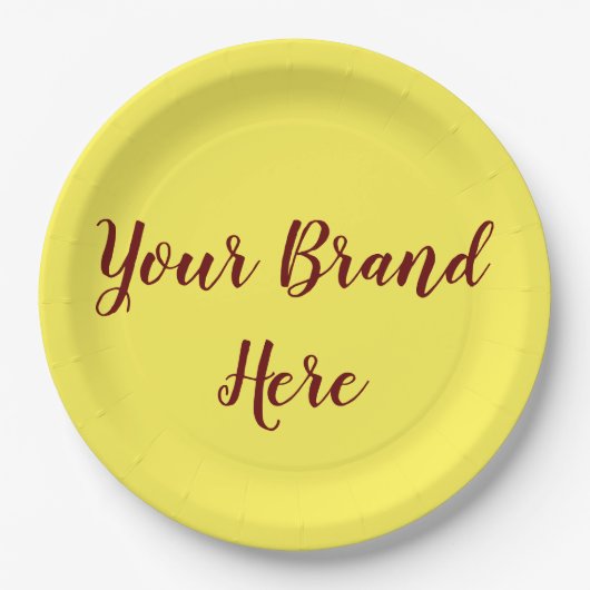 紙プレート ペーパープレート (正面)