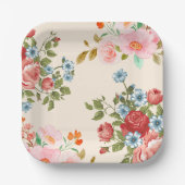 紙プレート ペーパープレート (正面)