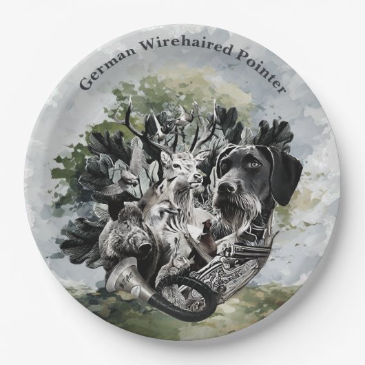 紙プレート ペーパープレート (正面)