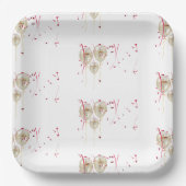 紙プレート ペーパープレート (正面)