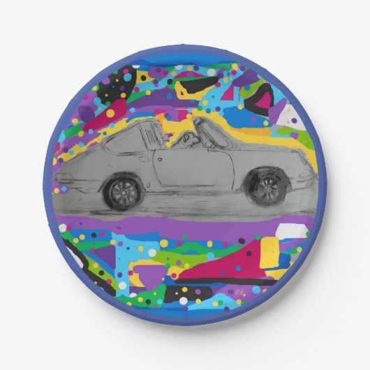 紙プレート ペーパープレート (正面)