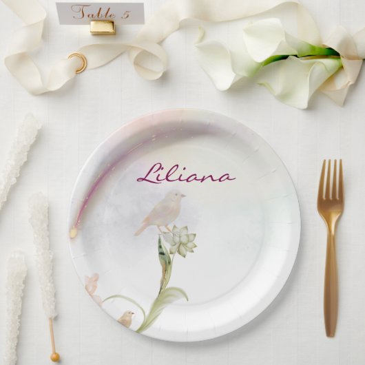 紙プレート ペーパープレート (ウェディング)