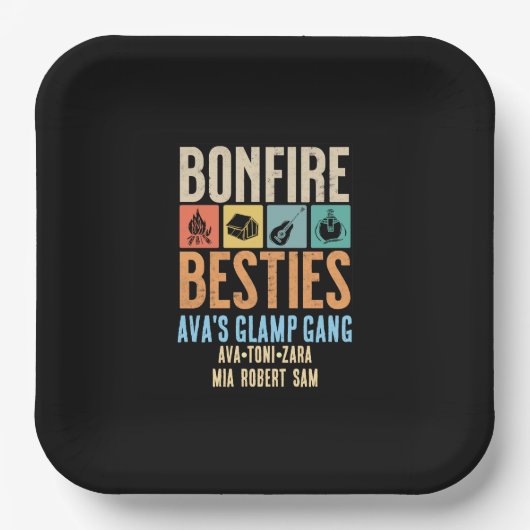 紙プレート ペーパープレート (正面)