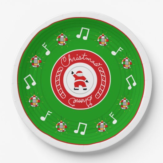 紙プレート ペーパープレート (正面)