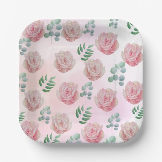 紙プレート ペーパープレート (正面)