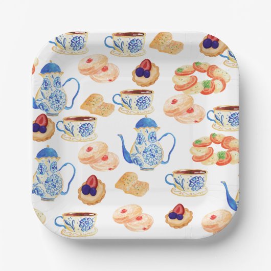 紙プレート ペーパープレート (正面)