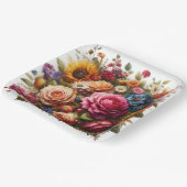 紙プレート ペーパープレート (傾斜あり)