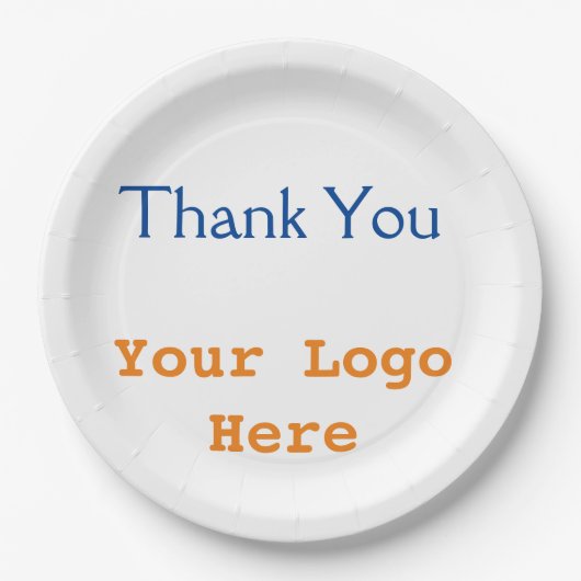 紙プレート ペーパープレート (正面)