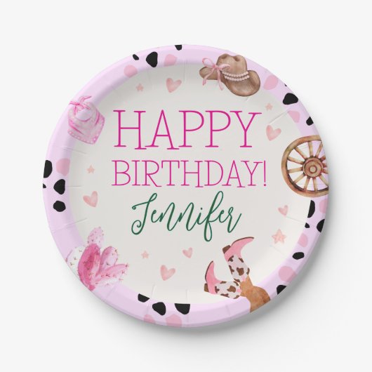 紙プレート ペーパープレート (正面)