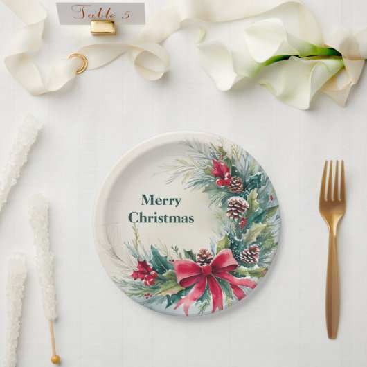 紙プレート ペーパープレート (ウェディング)