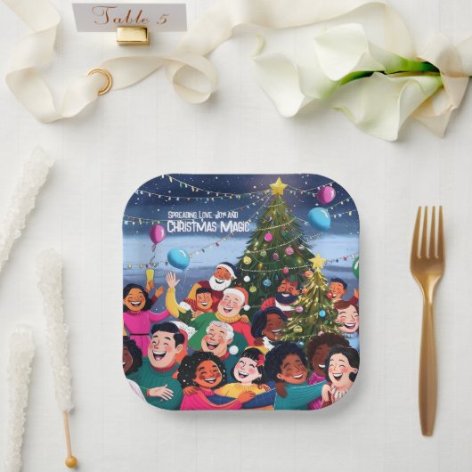 紙プレート ペーパープレート (ウェディング)