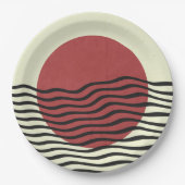 紙プレート ペーパープレート (正面)