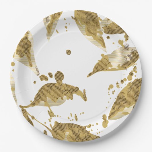 紙プレート ペーパープレート (正面)