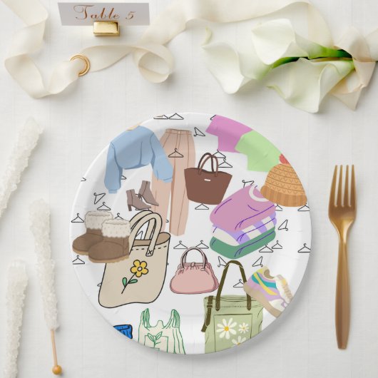 紙プレート ペーパープレート (ウェディング)