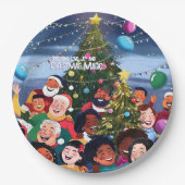 紙プレート ペーパープレート (正面)