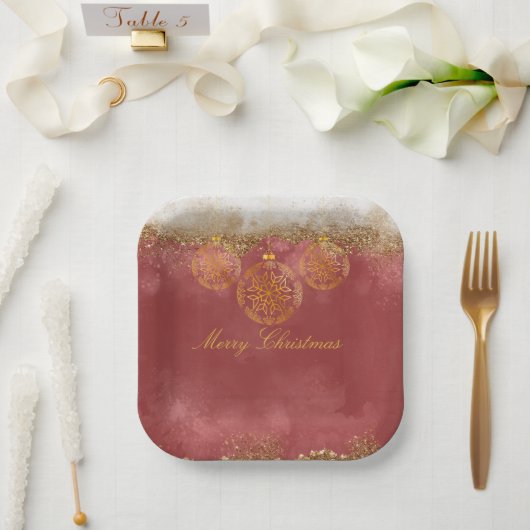 紙プレート ペーパープレート (ウェディング)