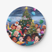 紙プレート ペーパープレート (正面)