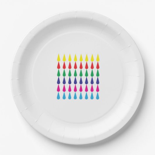 紙プレート ペーパープレート (正面)