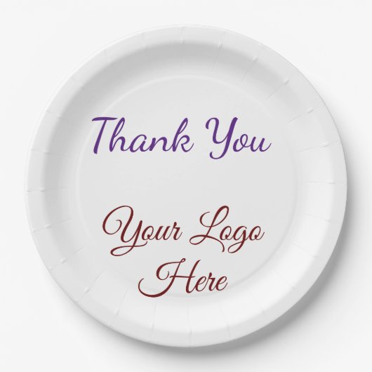 紙プレート ペーパープレート (正面)