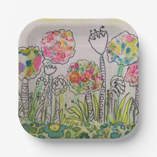 紙プレート ペーパープレート (正面)