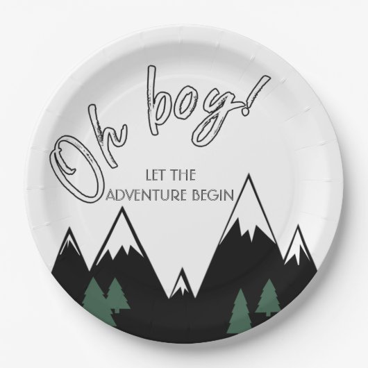 紙プレート ペーパープレート (正面)