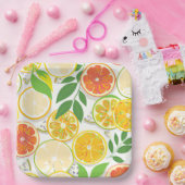 紙プレート – ボホシトラススライス ペーパープレート (パーティー)