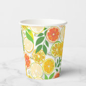 紙プレート – ボホシトラススライス 紙コップ (裏面)