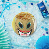 紙プレート、ポテトフライフランスのズイエローストライプ ペーパープレート (パーティー)