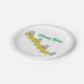 紙プレート、マウスチーズビテス紙プレート ペーパープレート (アングル)