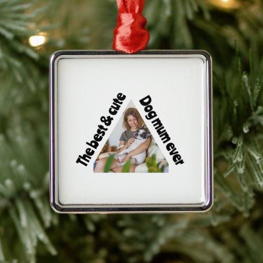 紙プレート メタルオーナメント (ツリー)