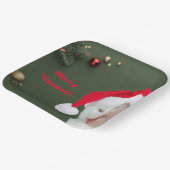 紙プレート、メリーHissmas Wishes ペーパープレート (傾斜あり)