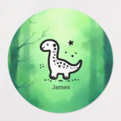 紙プレート ラベル (デザイン1)