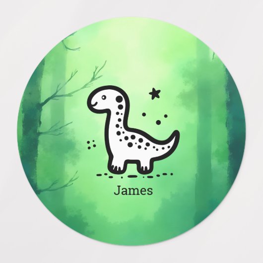 紙プレート ラベル (デザイン1)