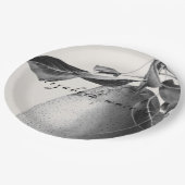 紙プレート:"ヴィンテージPEAR":カスタマイズ可能 ペーパープレート (アングル)