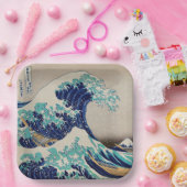 紙プレート：北斎： THE WAVE ペーパープレート (パーティー)