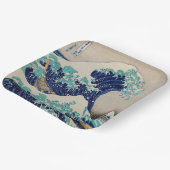 紙プレート：北斎： THE WAVE ペーパープレート (傾斜あり)